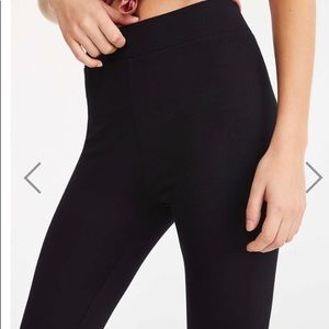 Lou & Grey Black Ponte Leggings Small Petite